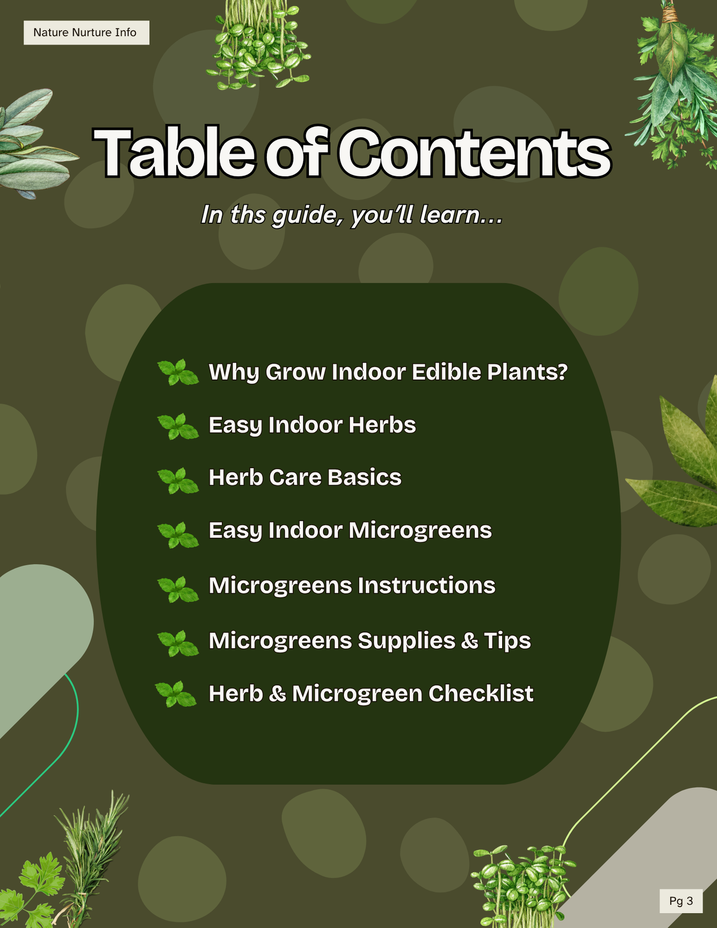 Growing Herbs & Microgreens Indoors