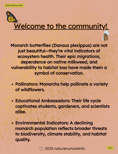 From Milkweed to Migration: Build Your Own Monarch Sanctuary