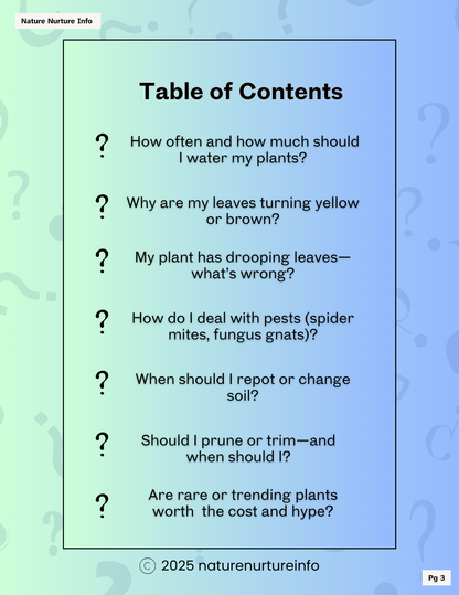 Plant Triage: Questions Every Plant Parent Asks